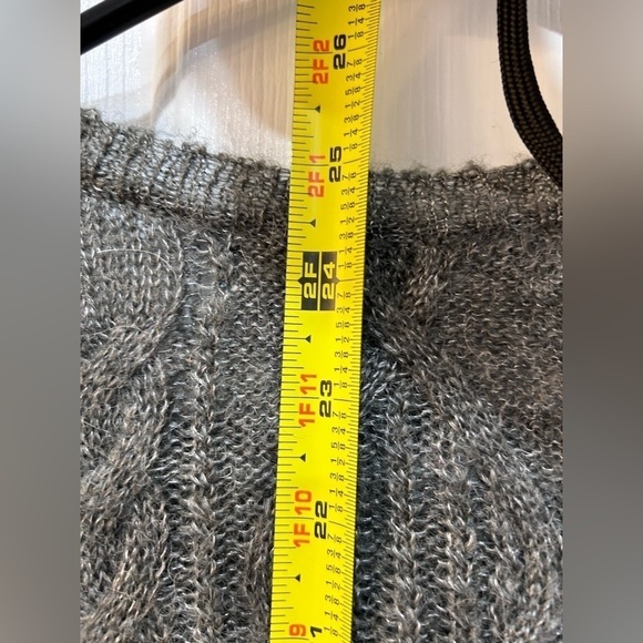 Woolrich Lightweight Cardigan Textured Sweater Double Front Pockets Women Sz M - Picture 8 of 9